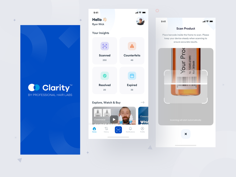Clarity App by Tribhuvan Suthar for InnoApps on Dr
