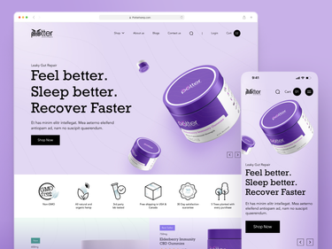 Redesign E-com Website Potterhemp by Tribhuvan Su