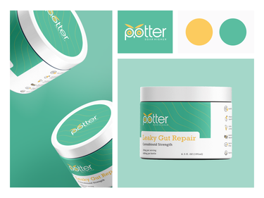 Packaging Design - Potterhemp by Tribhuvan Suthar