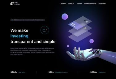 Investing by Samin Rfard on Dribbble