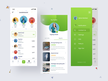 Community Reporting App by Tribhuvan Suthar for In