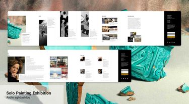Art gallery by Samin Rfard on Dribbble