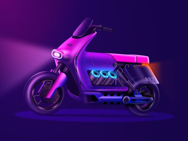 Nodah 002 Bike  Made in Figma by Tribhuvan Suthar 