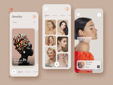 Jewelry App by Tribhuvan Suthar on Dribbble