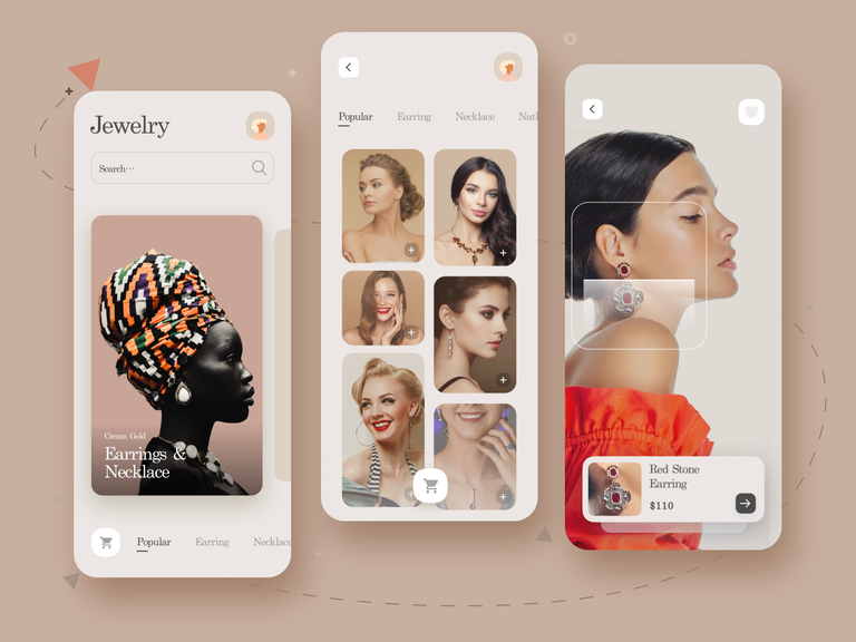 Jewelry App by Tribhuvan Suthar on Dribbble