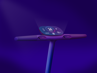 NEBULA Future E-Scooter made in Figma by Tribhuvan