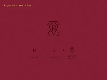Rukiye Zara - Branding for a premium room rent service gallery 3