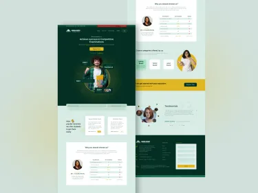 Landing page redesign for www.shikaraacademy.com gallery 3